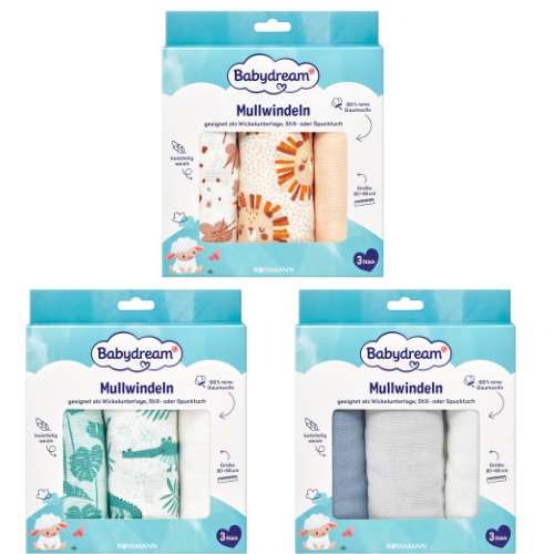 Babydream - MULL DIAPERS #3