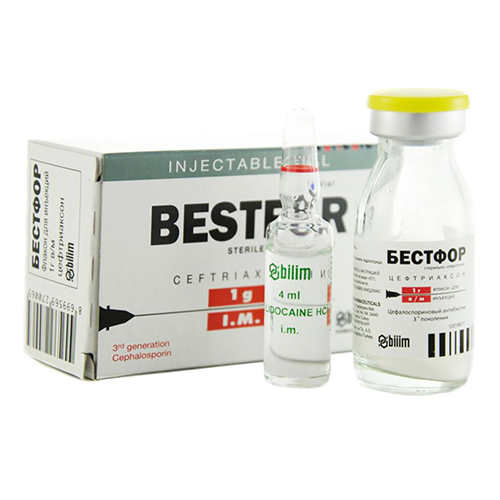 Bestfor powder for inj. 1000mg in vial i/m fl.#1