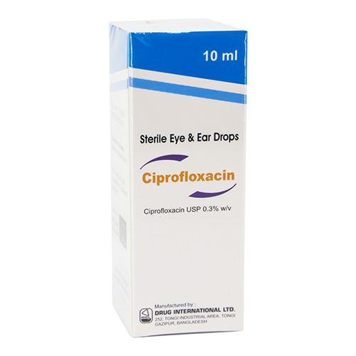 Ciprofloxacin eye dr 0.3% 5ml