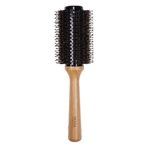 Professional fsc bamboo Roundbrush with porcupine bristles