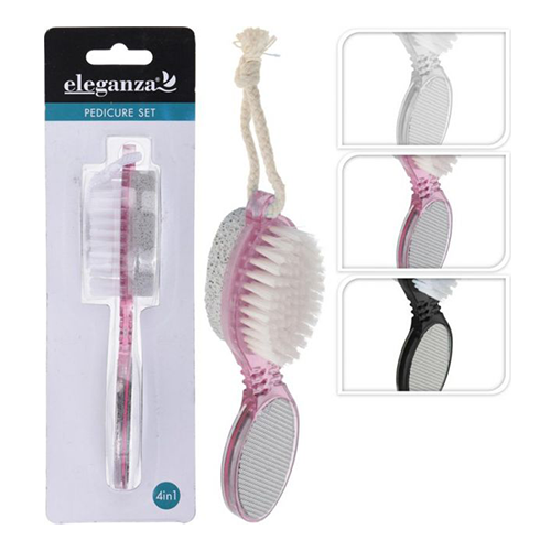 NAIL BRUSH SET 4 IN 1 3ASS