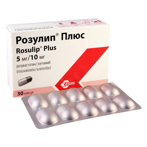 Rosulip Plus 5mg+10mg #30