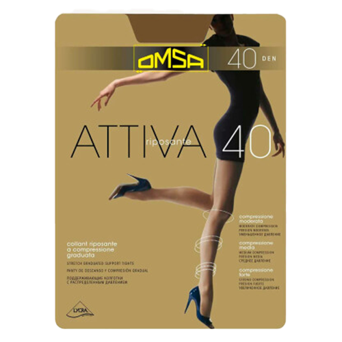 Pantyhose Omsa ATTIVA 40 Caramel IV