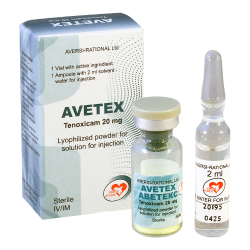 Avetex liofizilate for solution inection 20mg/2ml i/m. i/v #1