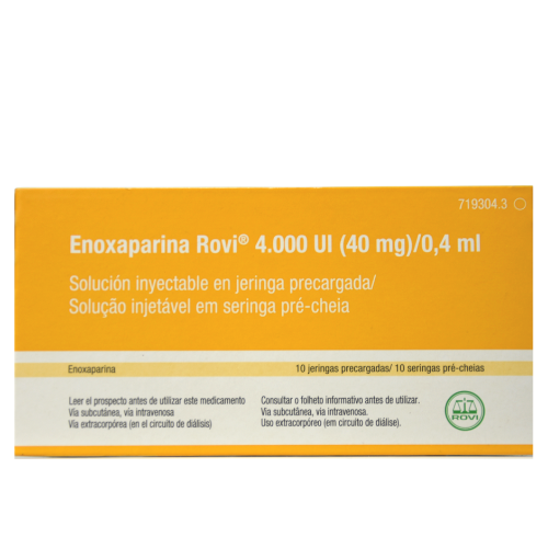 Enoxaparina Rovi 40mg/4000UI #10