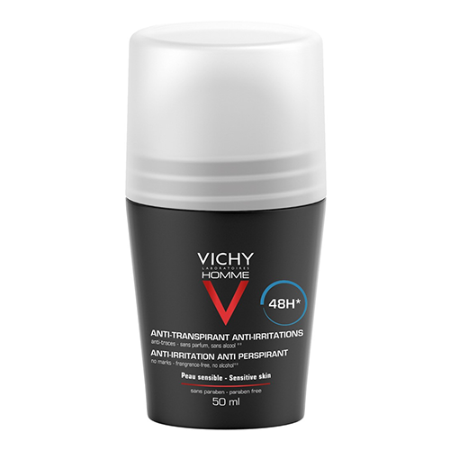 Vichy - Mens Deodorant Anti-transpirant ball / 48 Hours Sensitive Skin 50ml 0379