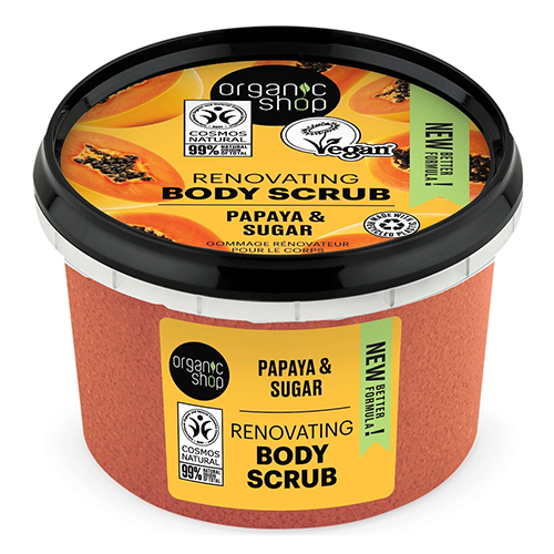 Organic Shop - Body Desserts Instant Renewal Body Scrub Mango Sugar Sorbet 450მლ