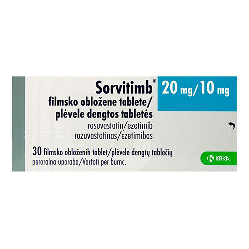 Sorvitimb tab 20mg+10mg #30