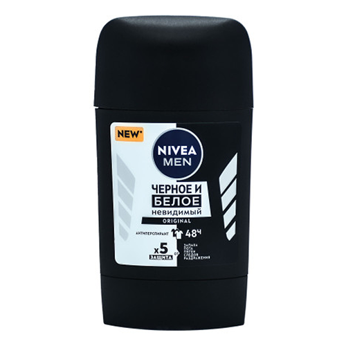 Nivea - deodorant. Sticky mens Black and White 50ml 9212