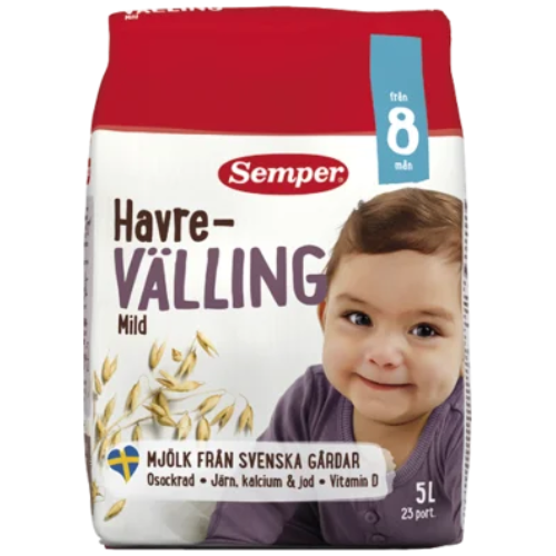 HAVREVÄLLING MILD 8M. 5 LITER