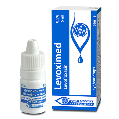 Levoximed eye/ear drops 5mg/1ml 5ml #1 /TR/