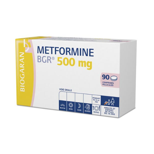 METFORMINE BGR® tab 500mg #90