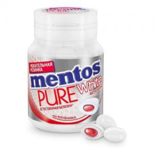 Menthos chewing gum strawberry 8*6*54 gr