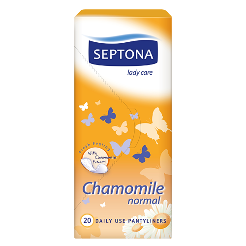 SEPTONA PANTYLINERS CHAMOMILE-NORMAL SEPTONA #20 2099-0056