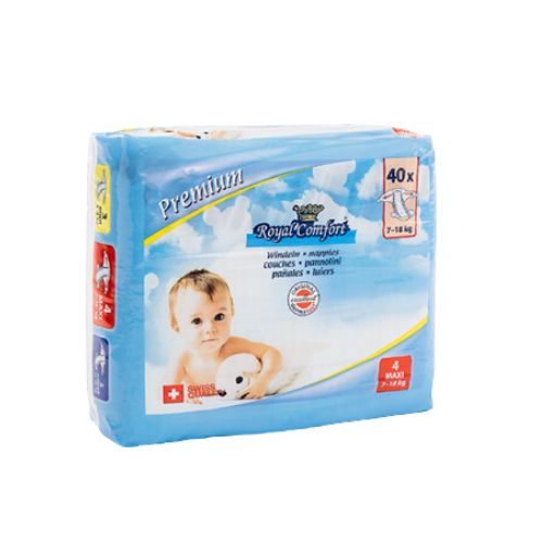 ROYAL COMFORT  BABY DIAPERS  MAX 7-18KG 2975/8839 #40