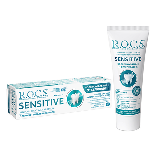 R.O.C.S. Toothpaste sensitive repair  whitening. 94 gr. 2962