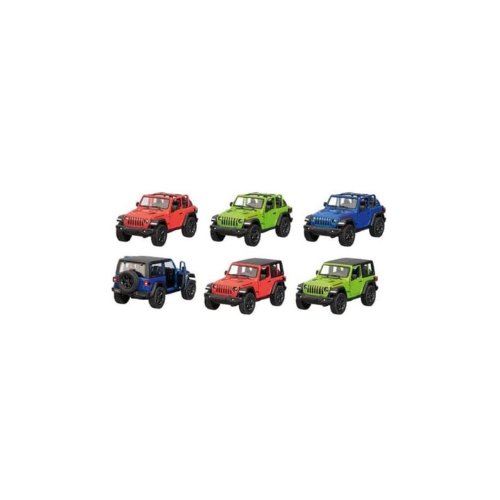 Jeep Wrangler (2018). die-cast. 1.34. L=