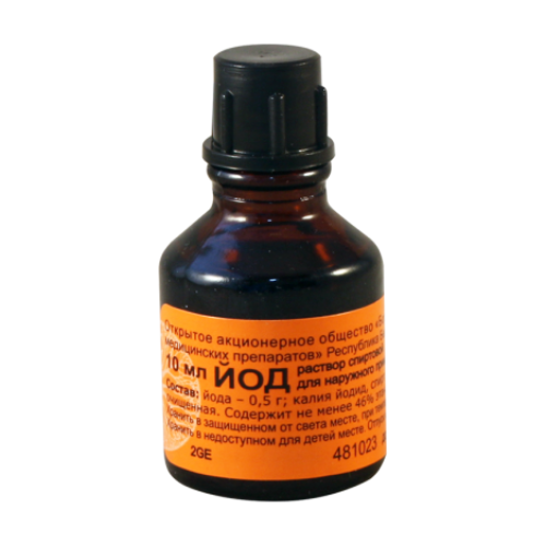 Solutio Iodi spiritusa 5% 10ml #1