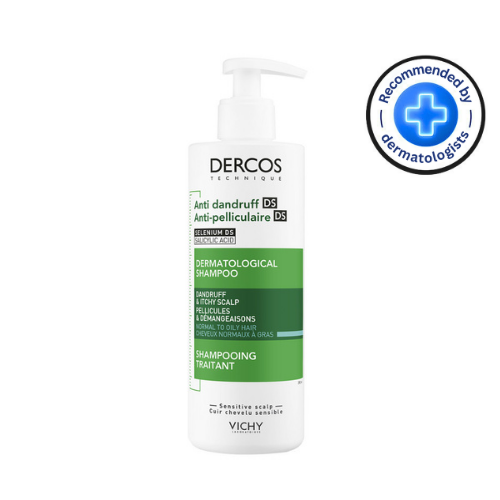 Vichy - Dercos Shampoo Technique Anti-Dandruff for Normal to Oily Hair  Anti-Relapse With Selenium and Salicylic Acid 390ml 1290