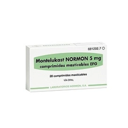 Montelukast Normon chew tab 5mg #28