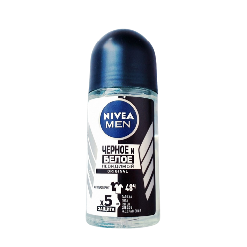 Nivea - deodorant. Ball for men black and white PWR 50ml 82245/36131