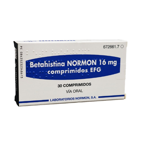 Betahistina normon tab 16mg #30